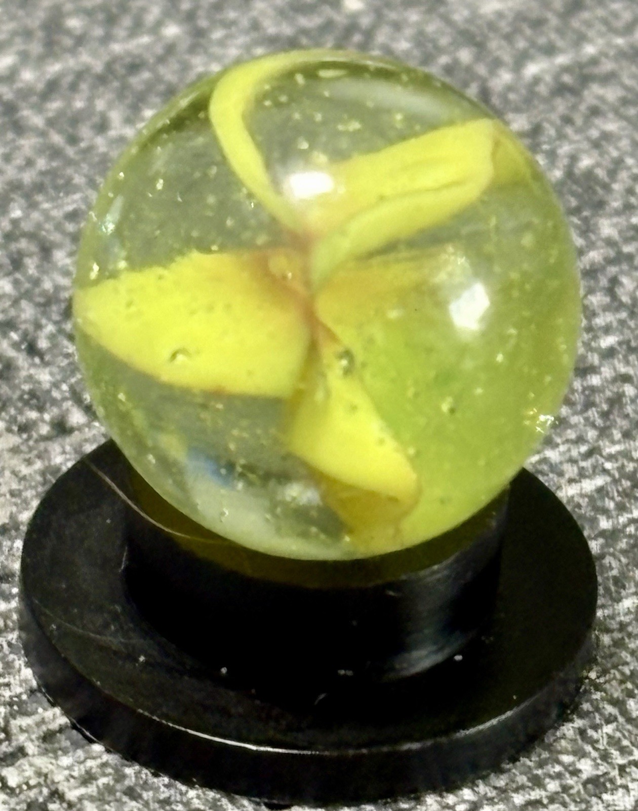 VTG Bogard / Heaton Hybrid Cat’s Eye Marble .52” HTF Mint
