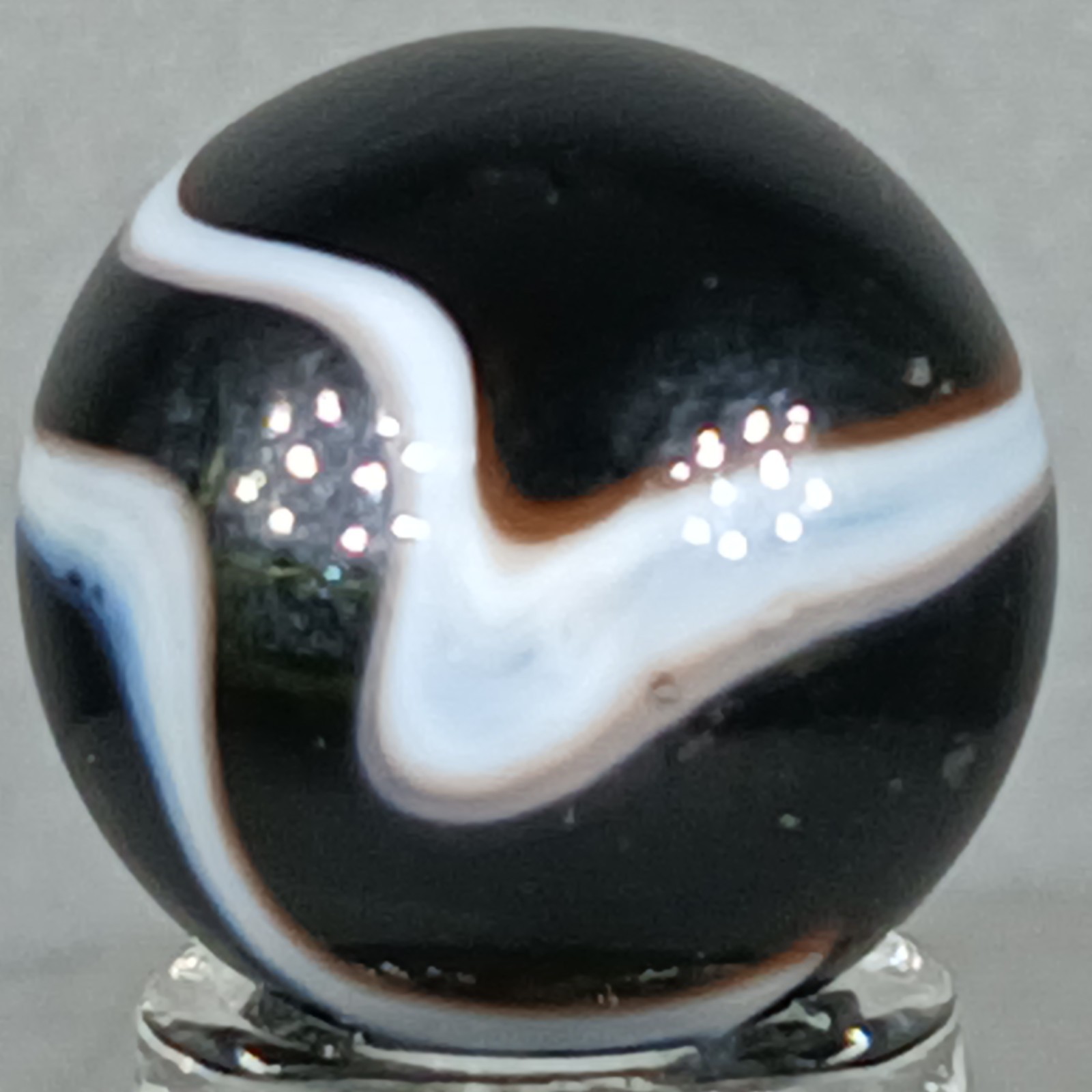 Vacor Zebra Marble .63 Inches Near-Mint Condition Combined Shipping