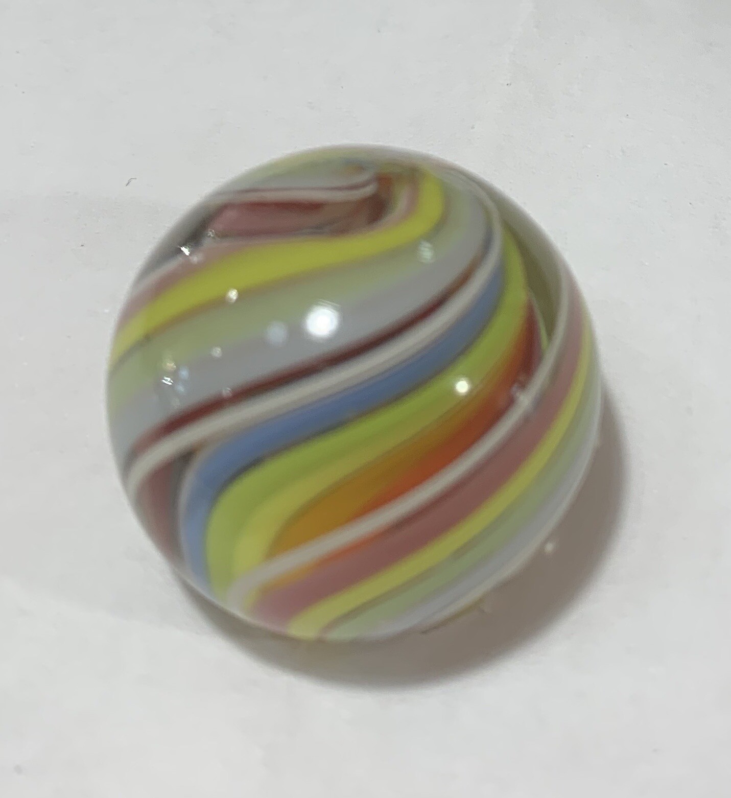 Rare JODY FINE HANDMADE GLASS MARBLE 7/8 “ Lamp work. #6