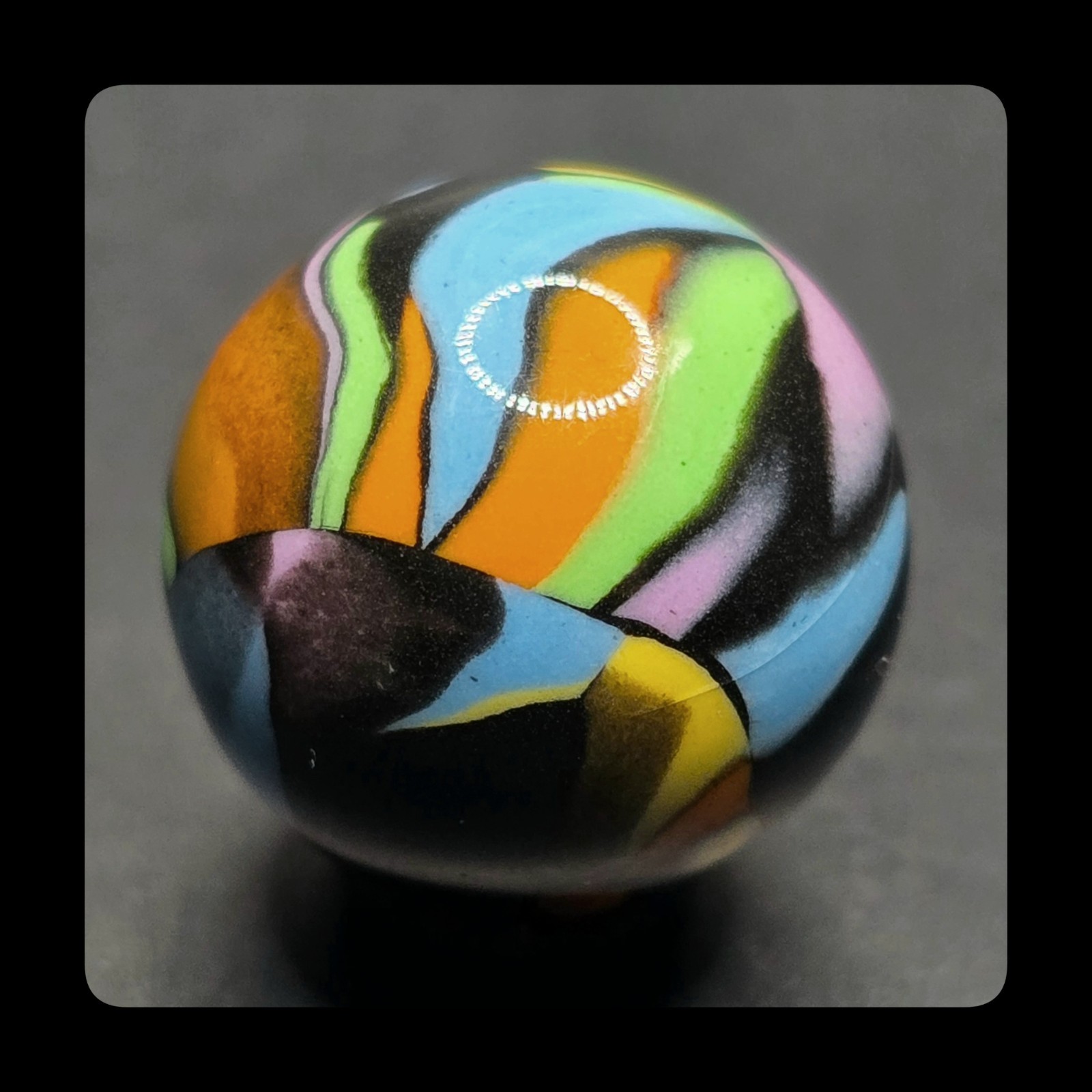 MicsMibs 43/64″ Fisher Contemporary Polymer Clay Christensen Guinea Mimic M-