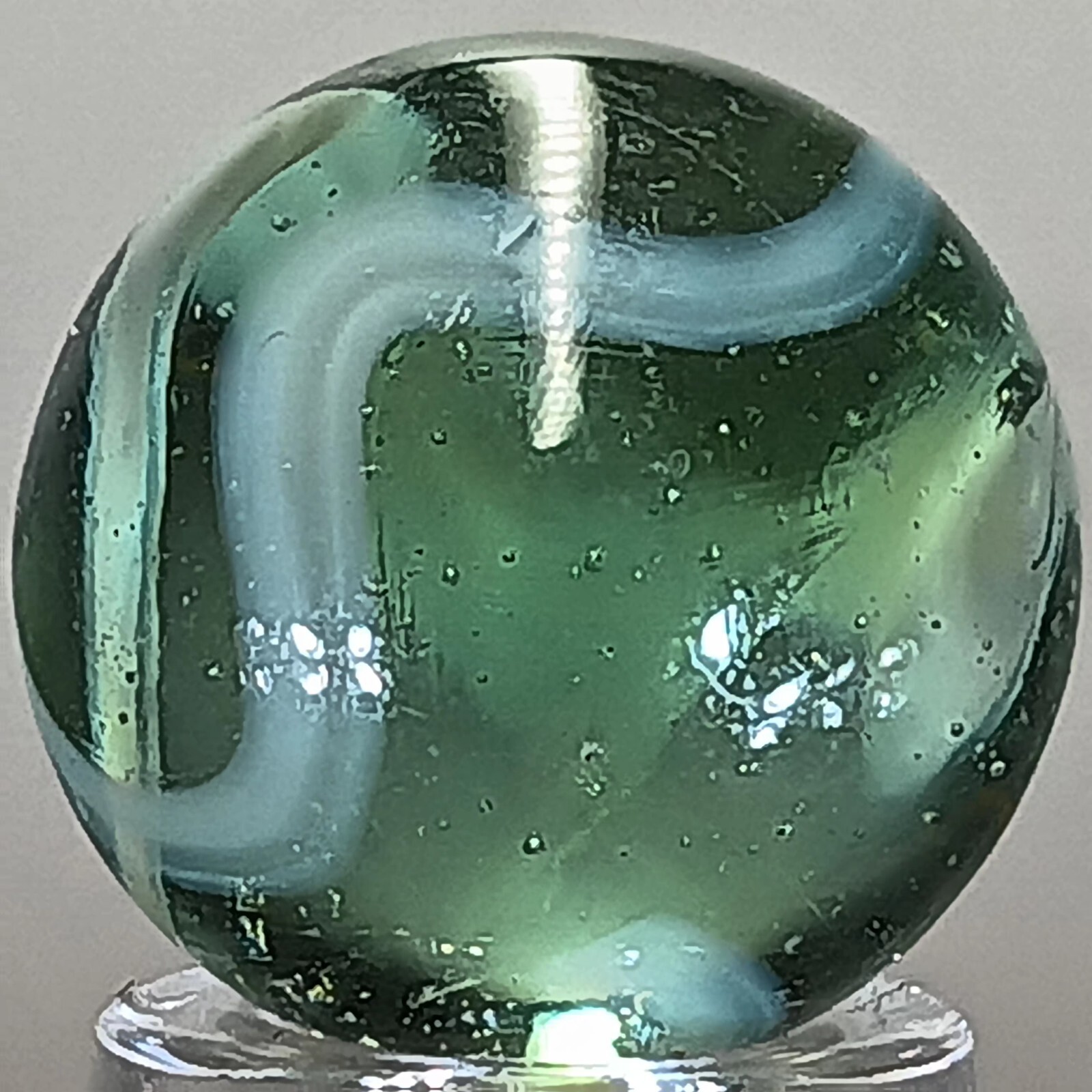 Vintage Champion Swirl Marble .60 Inches Near-Mint Condition