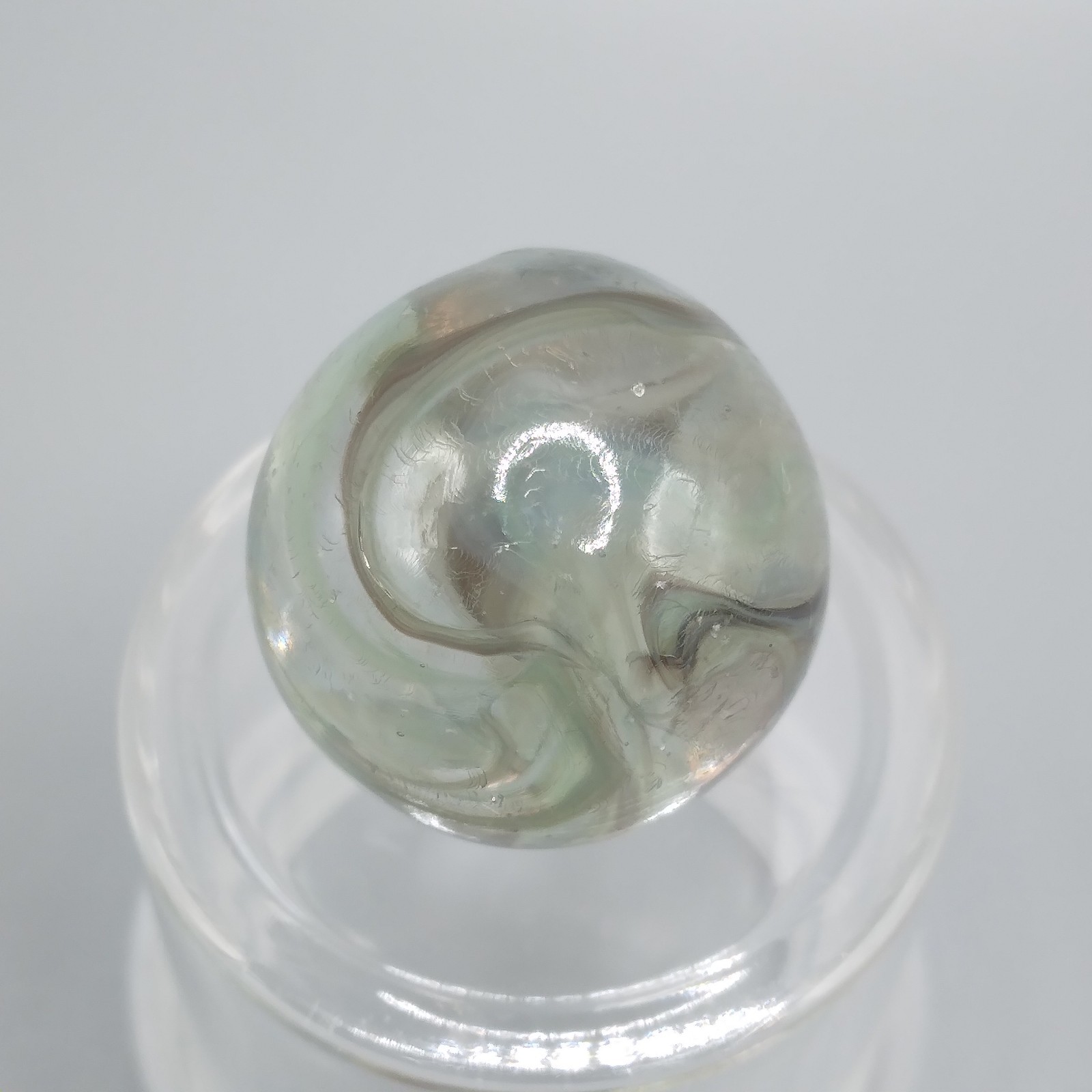 0.65″ Vintage Marble- Vitro Akro Alley Ravenswood Cat Eye Swirl- Quick List #Q30