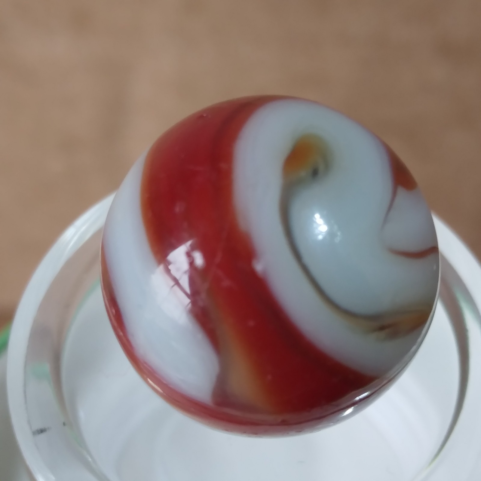 0.62″ Vintage Marble- Alley Ravenswood Heaton WV Swirl- Quick List #Q14