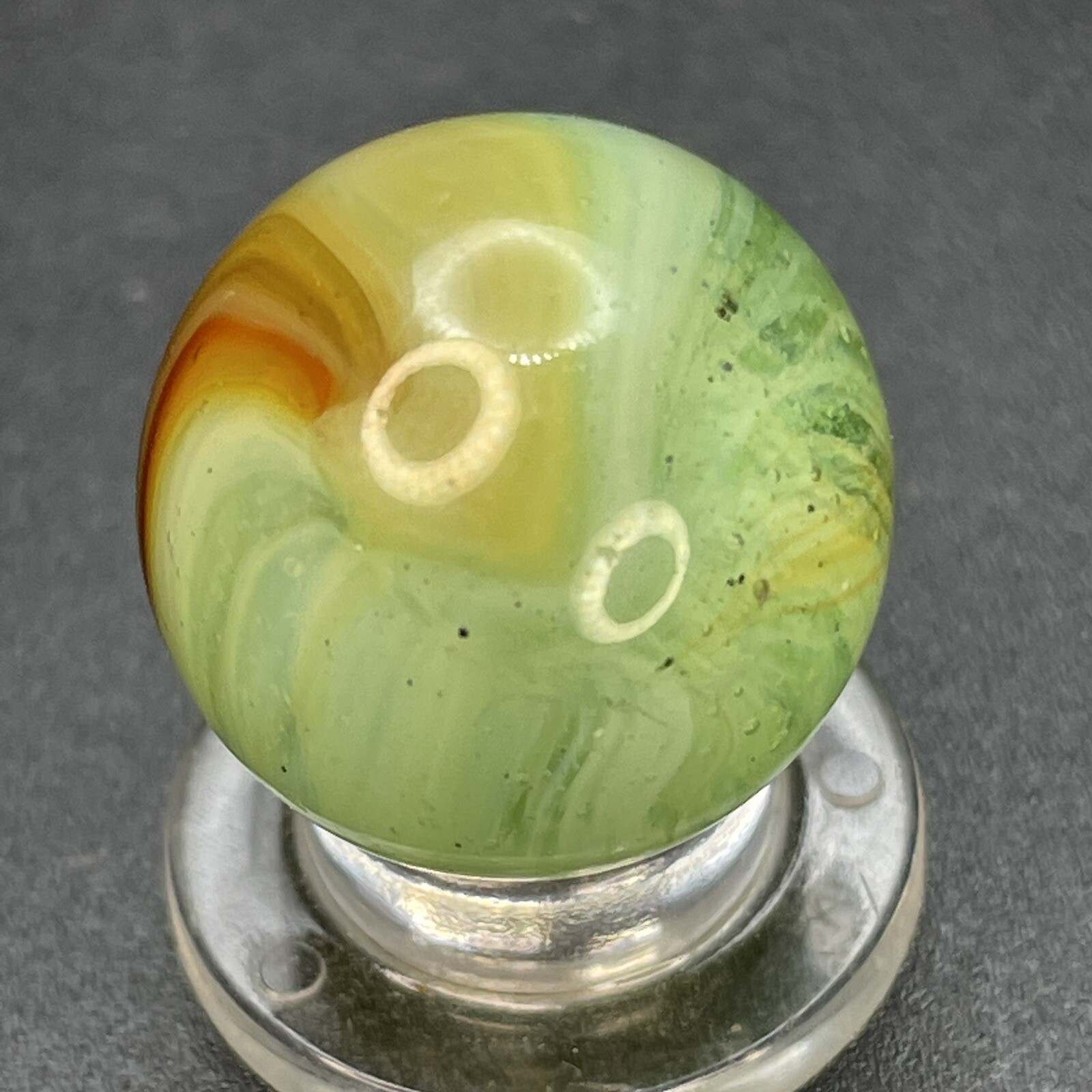 Master Sunburst Marble Multi Color Master Sunburst Marble Vintage Marbles 0.669”