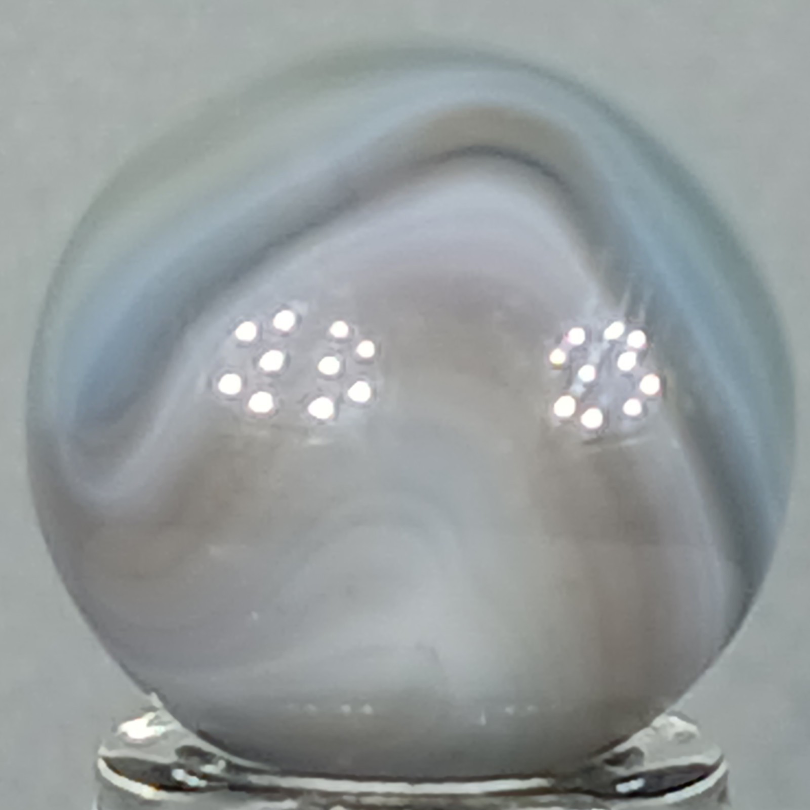 Vintage Champion Swirl Marble .59 Inches Near-Mint Condition Combined Shipping