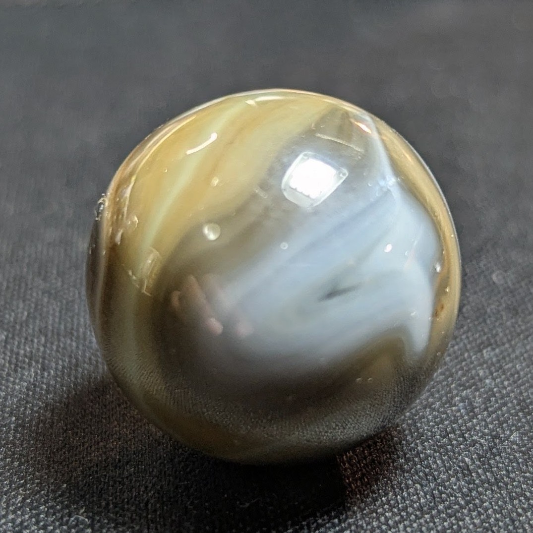 Jabo – Swampy Mud” or “Classic” U V Reactive Swirl .94 Inch Near – Mint