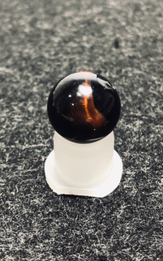 🔥Estate Sale Vintage Transitional “Mist Lutz” Marble Size 5/8 in / .61 in🔥