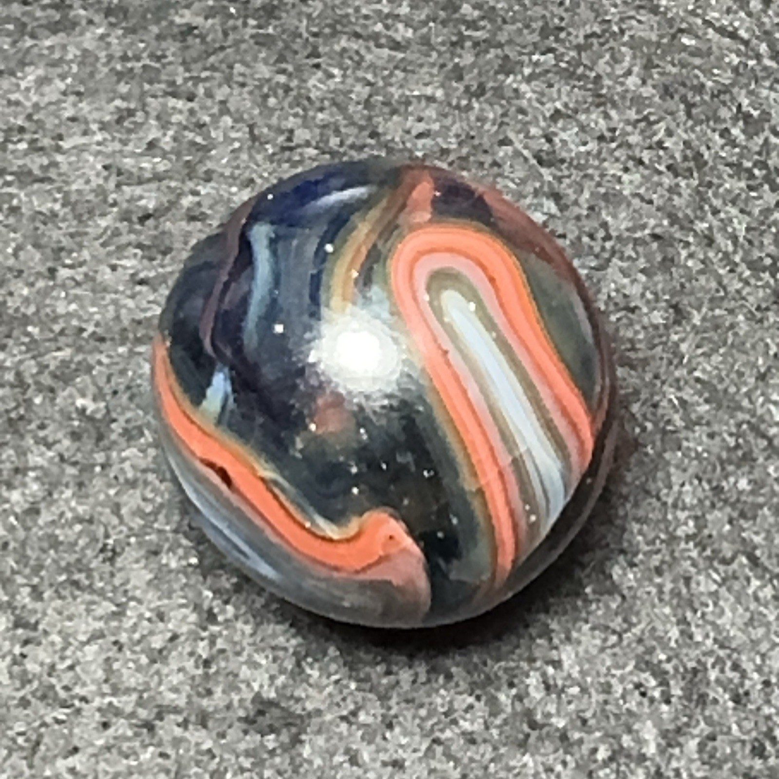 Jabo Classic Run Marble Size .91 +/- (0819) Shooter Surface Fracture OOR