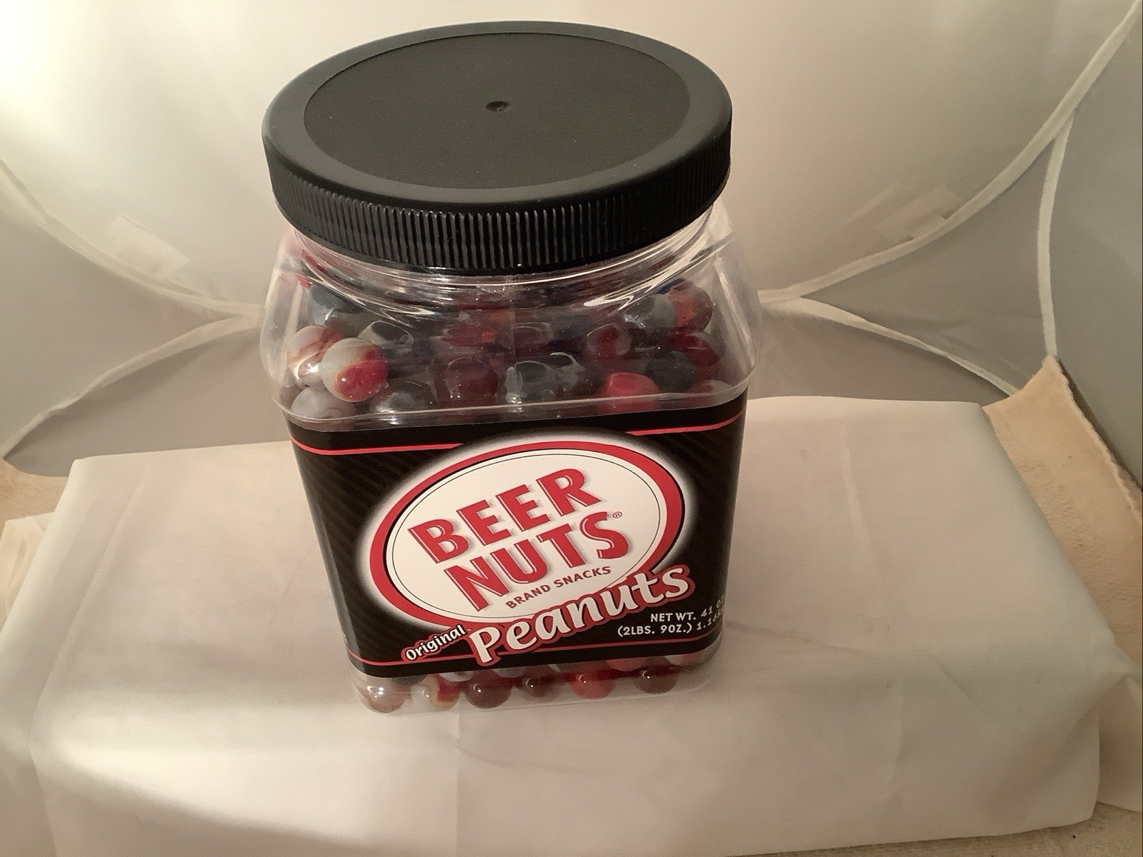 Plastic Bottle filled With A Mixture Of Marbles Found In A Garage.