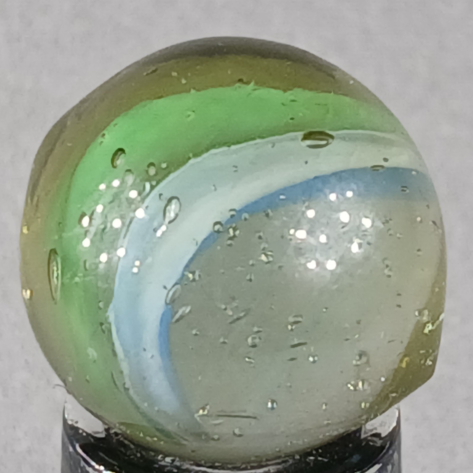 Vintage Imported Cat’s Eye Marble .60 Inches Near-Mint Condition