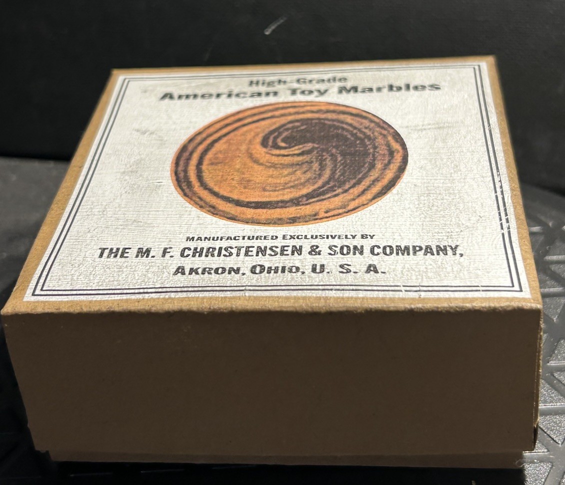 1 M.F. Christensen & Son Company White Label Marble Logo Deep Marble Box