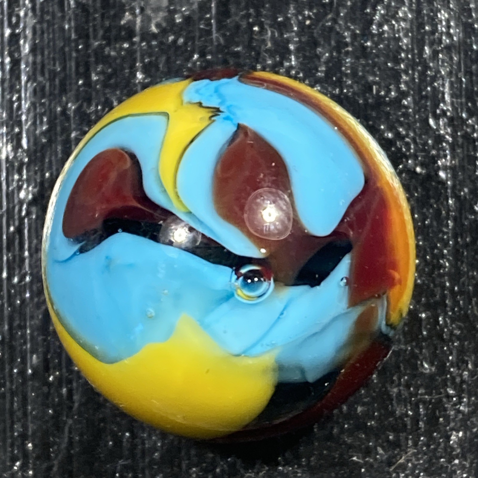 Contemporary Marbles .68” Sweet Swirl Cool Colors F4