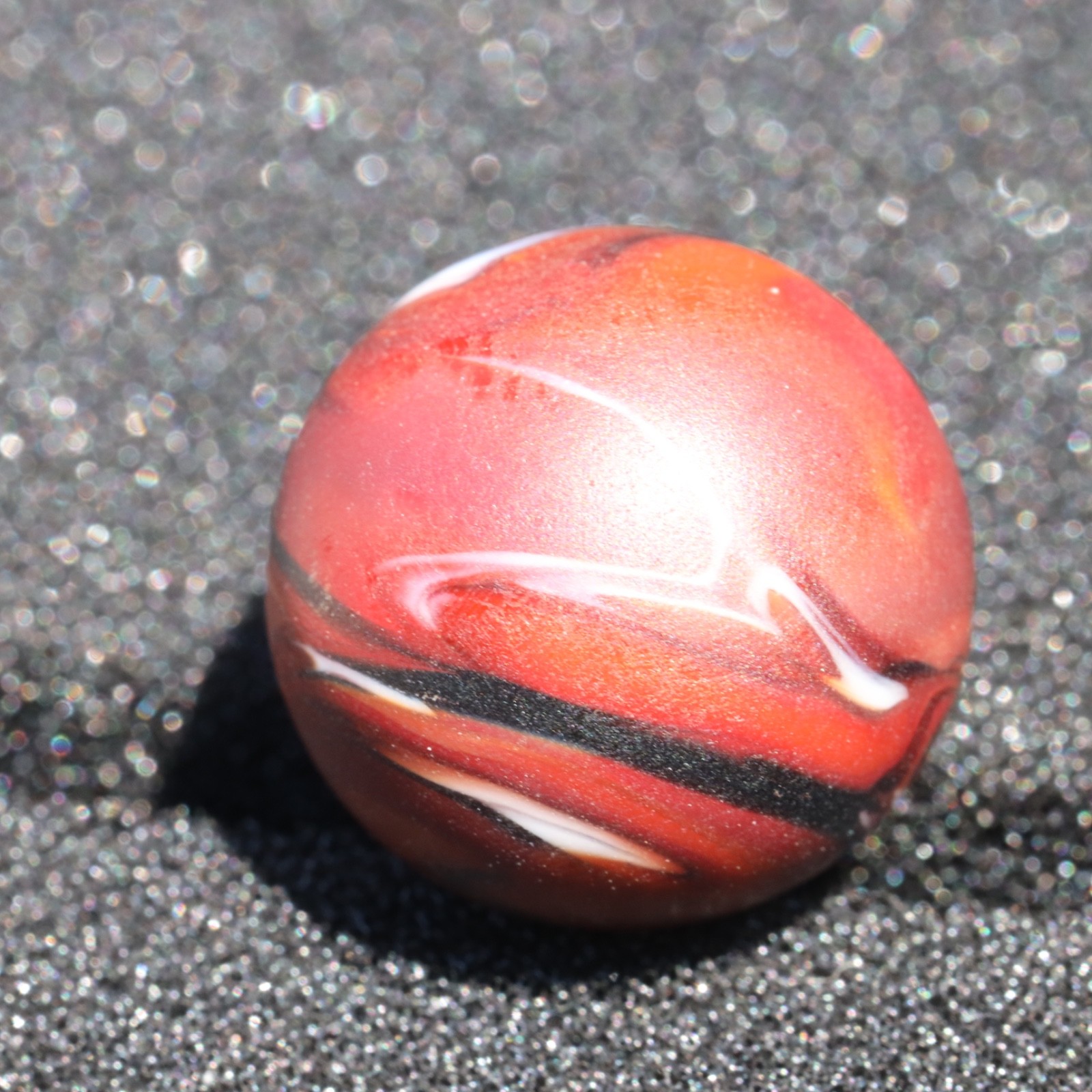 MFC Christensen Oxblood Slag Brick Reverse 9 Marble .67” M Condition