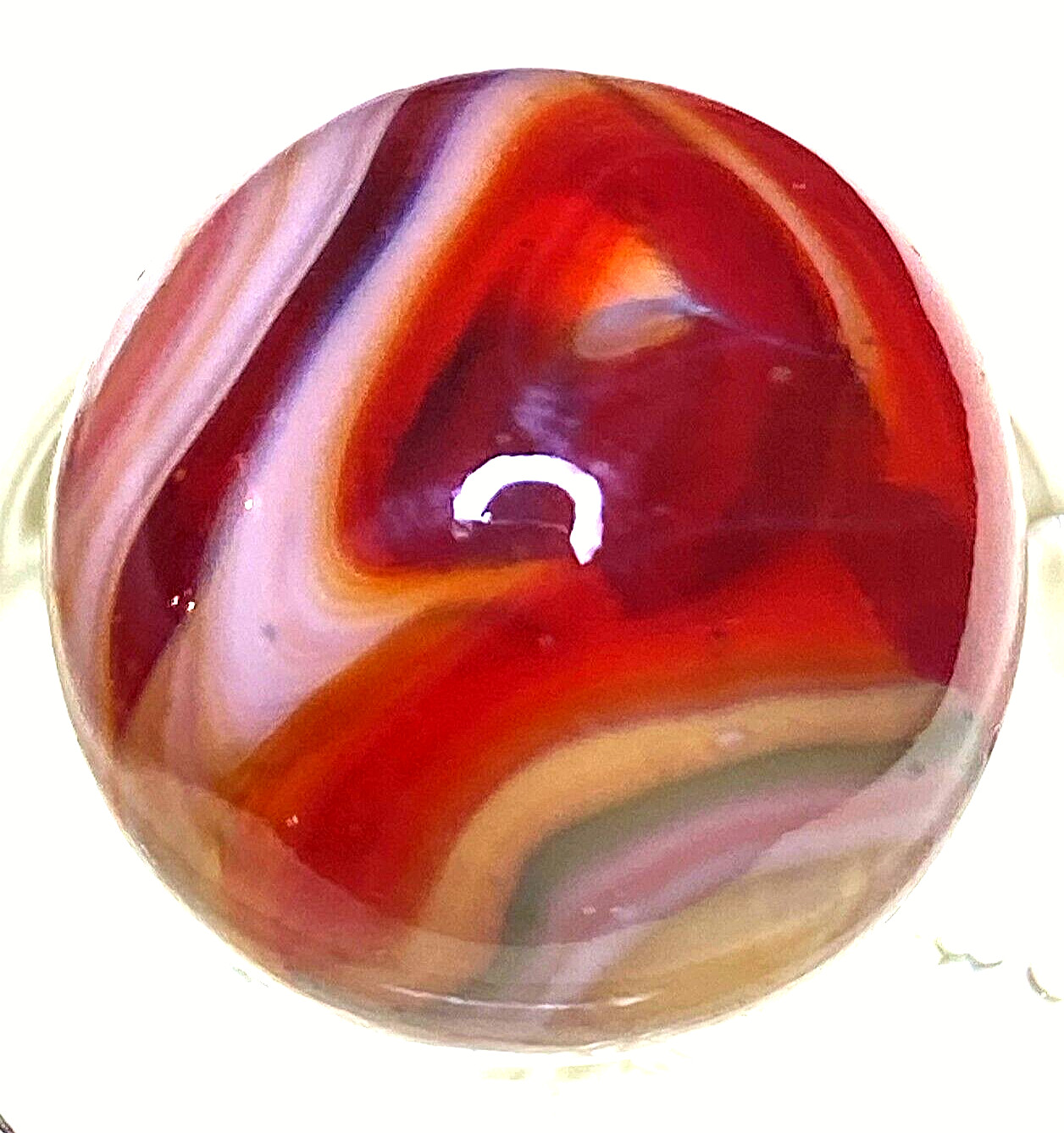 DAS/CHAMPION/WV/JABO TRANSLUCENT STRAWBERRY SHORTCAKE SWIRLED SHOOTER .70″ M385