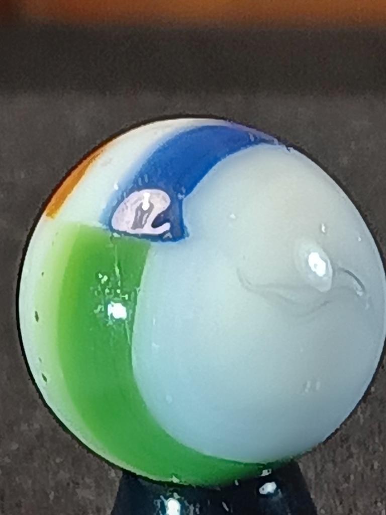 9/16″ Vitro Peltier Persimmon Patch Candy Green Midnight Blue Serious Marble B93