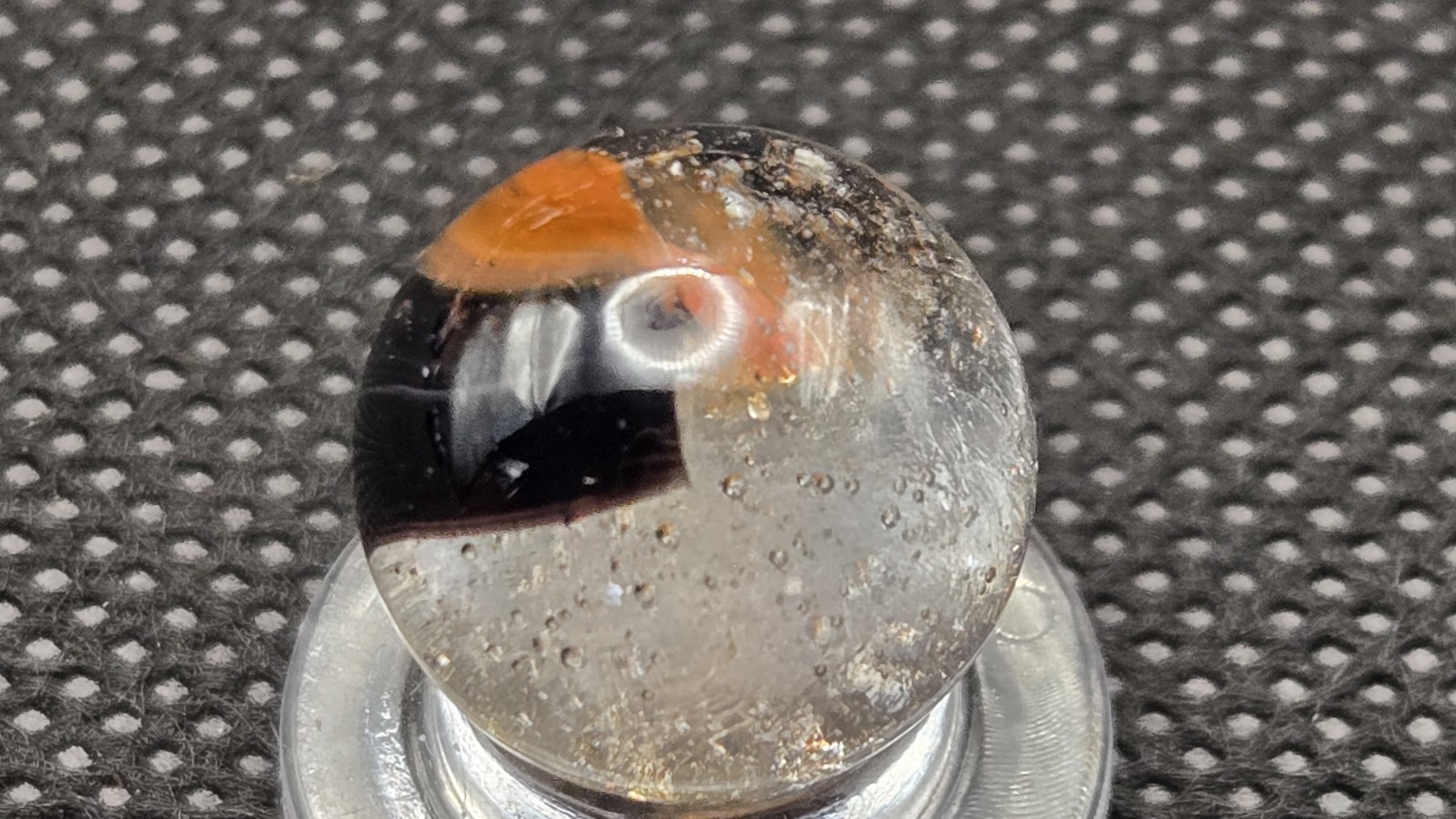 Vintage Bogard And Sons Halloween Cat Eye Marble 37/64