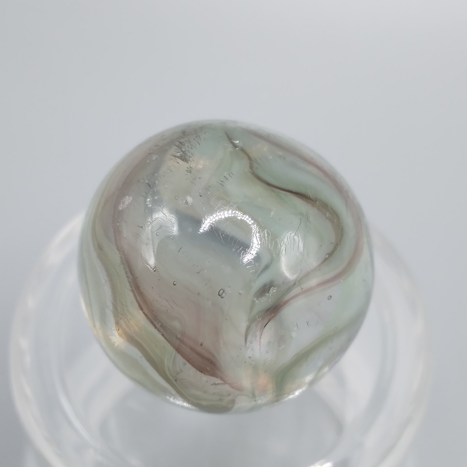 0.65″ Vintage Marble- Vitro Akro Alley Ravenswood Cat Eye Swirl- Quick List #Q30
