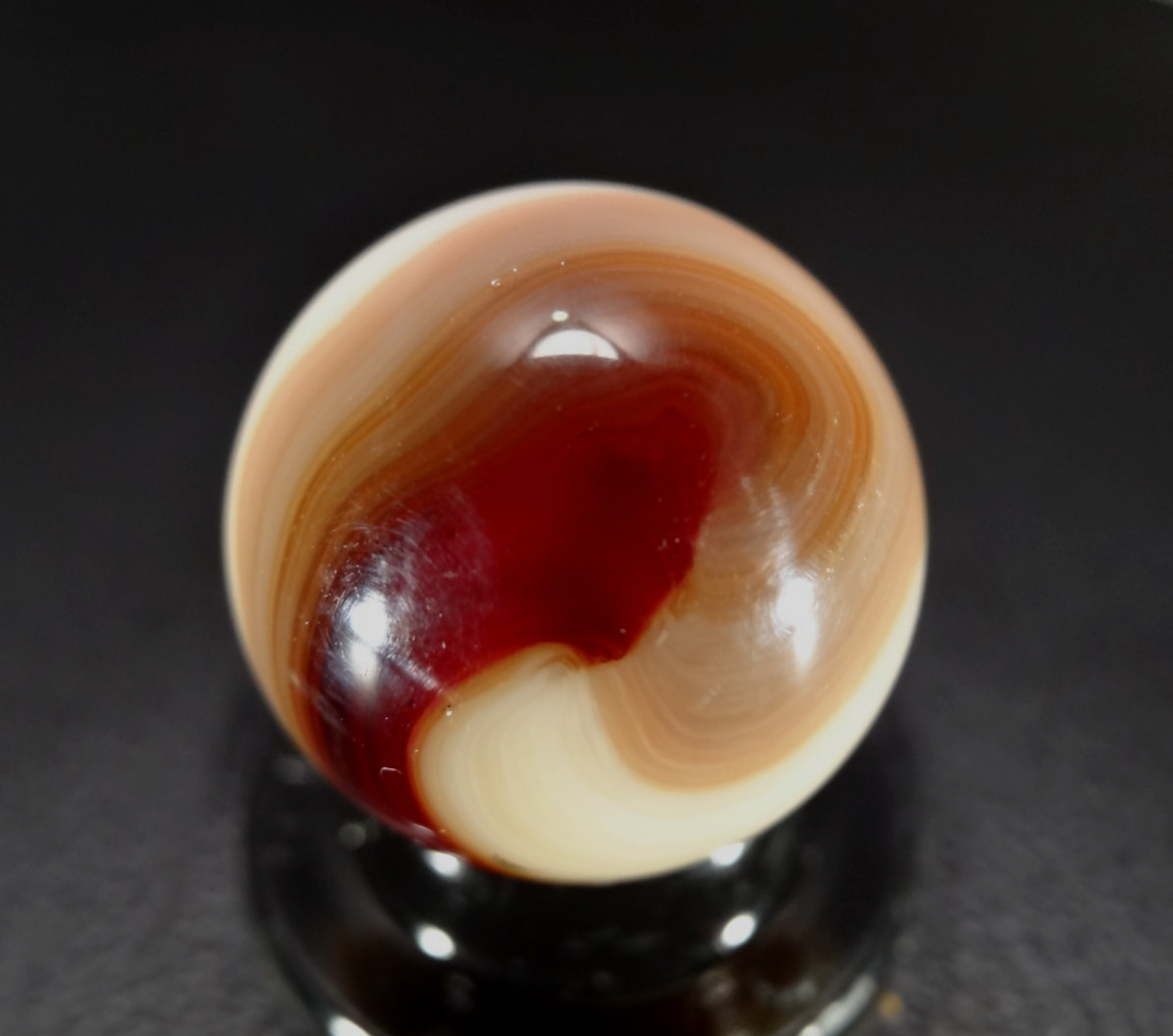 AKRO AGATE * 4 * Color MAHOGANY VHTF NICE!