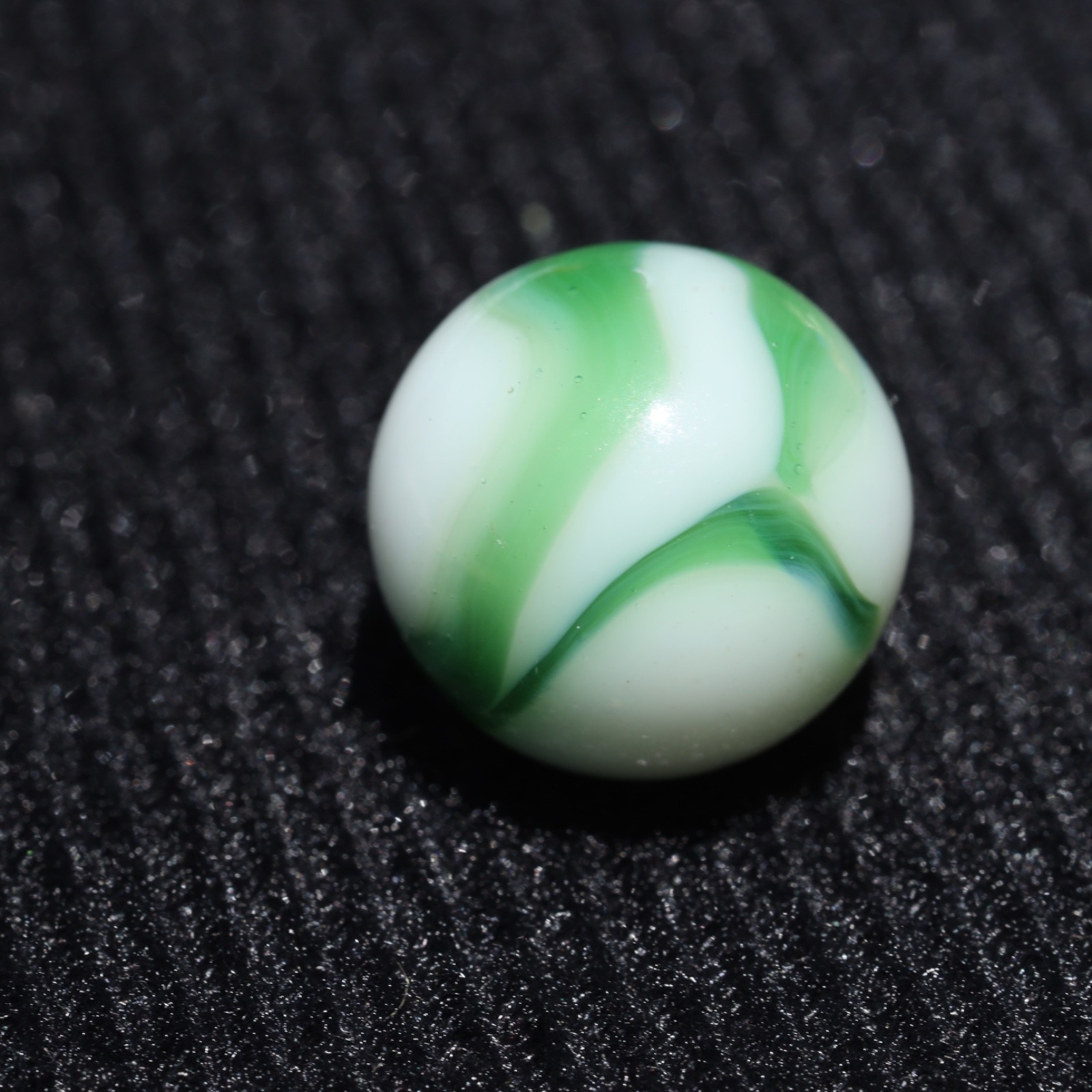 ALLEY Green White WV West Virginia Swirl Marble 5/8″ M Combined Shipping