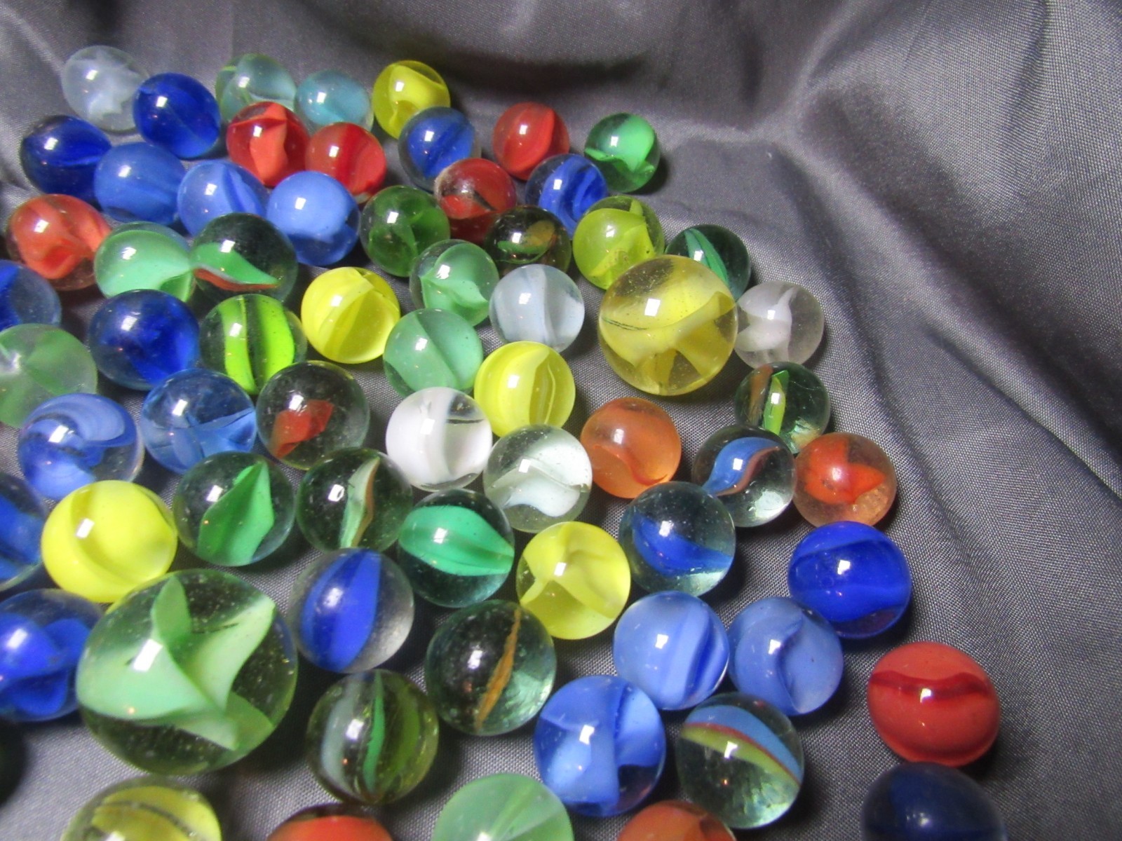 Cat’s Eye Marbles Lot Over 1 LB Lot #1
