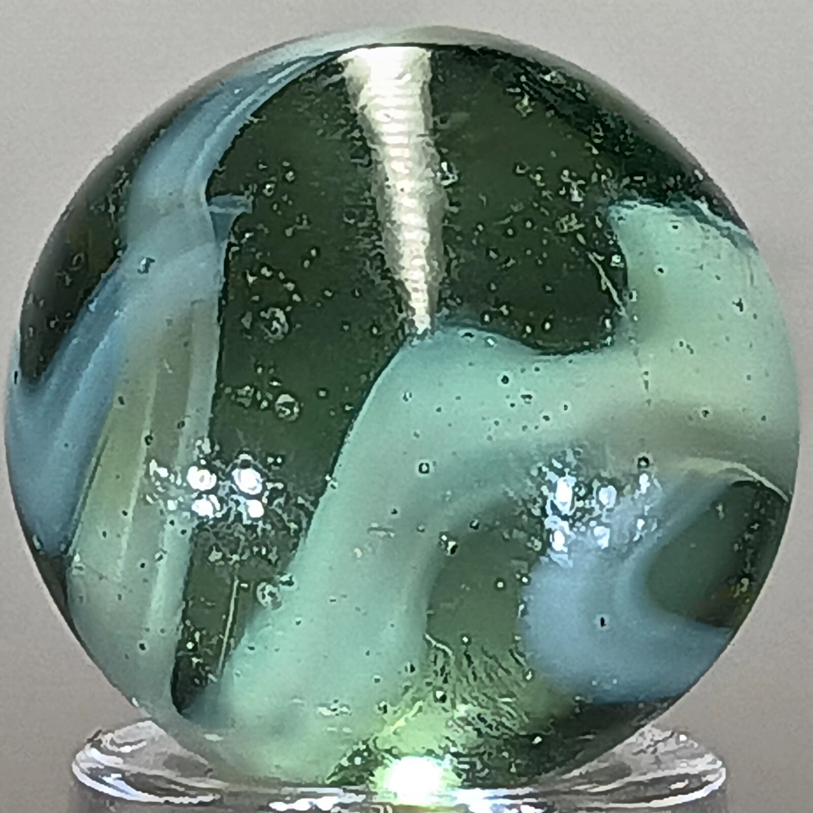 Vintage Champion Swirl Marble .60 Inches Near-Mint Condition