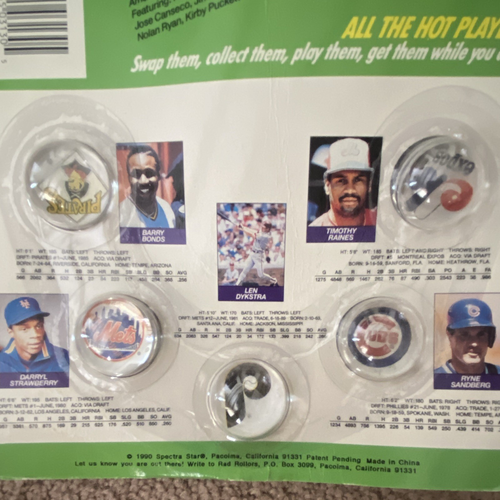 Spectra Star Official MLB Logo Printed Machine Made Marbles Set #4 MPN 3130