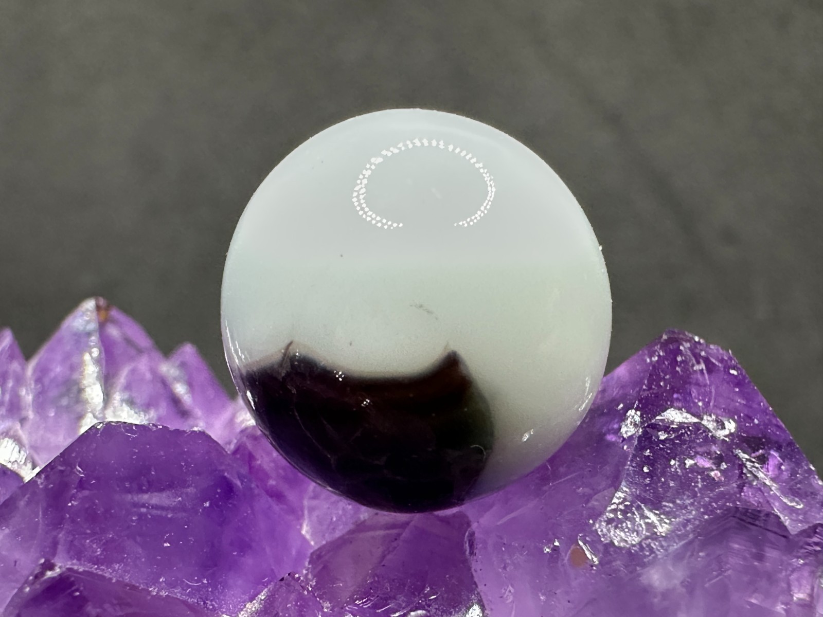 AWESOME Vintage Vitro Agate? Marble King Late Run? Blended Patch Marble – .62″