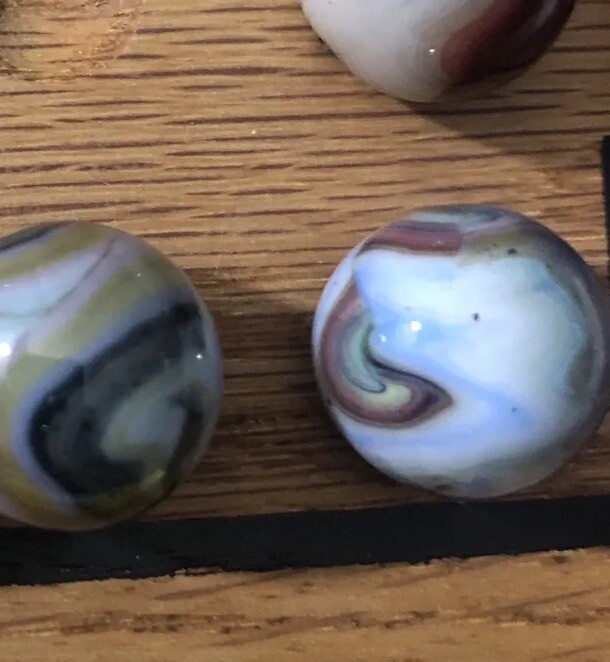DAS Jabo West Virginia Swirl White Pink Blue Green Aventurine Marble GGV Row 5-3