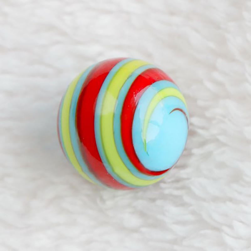 18mm Glass Marbles Beads Glass Balls Vase Filler Fish Tank Decor Kids Toy Game