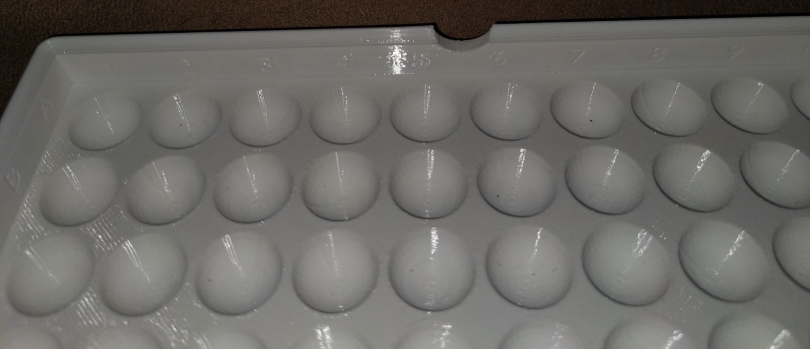NO MARBLES – LARGE 100x 20mm Marbles Display Storage Sorting Tray Case