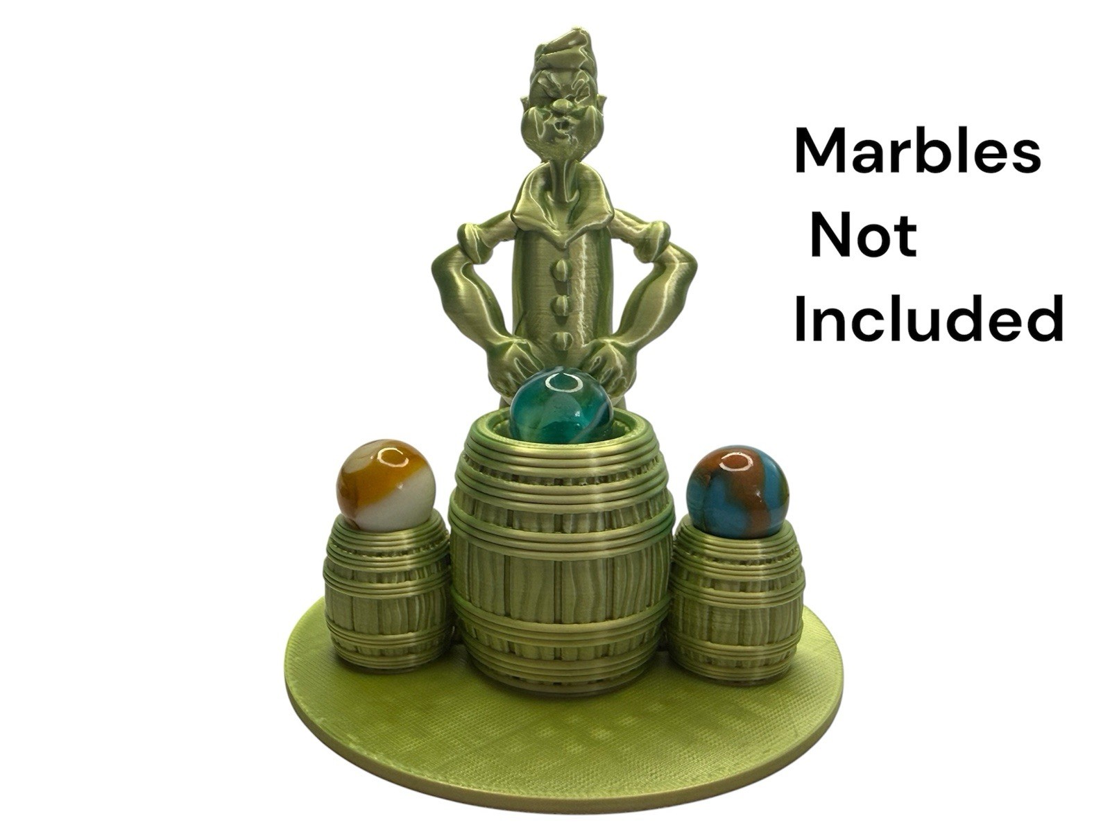 Popeye Marble Display For Marbles – Lot #9203b