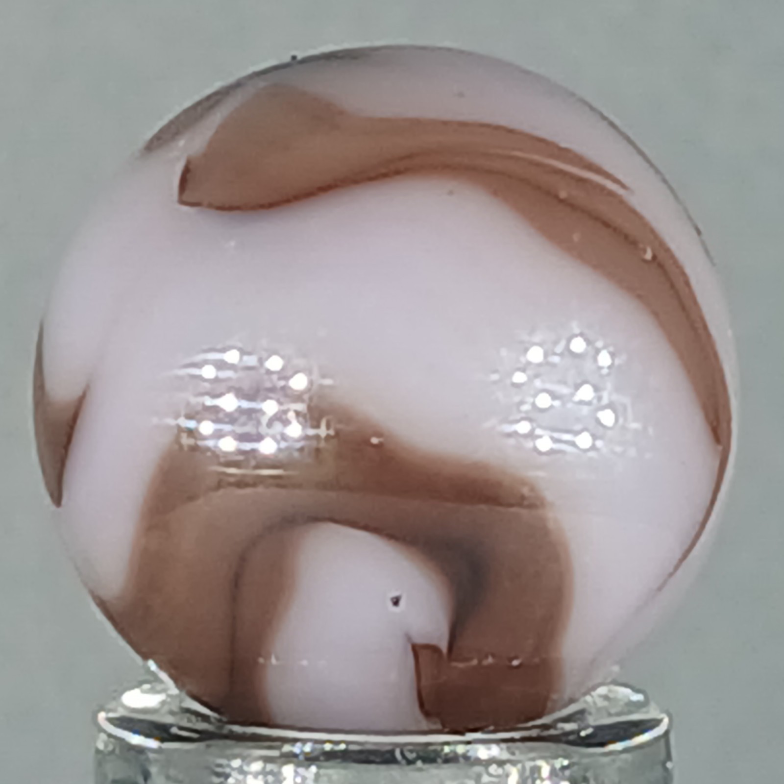 Vintage Champion Swirl Marble .61 Inches Near-Mint Condition Combined Shipping