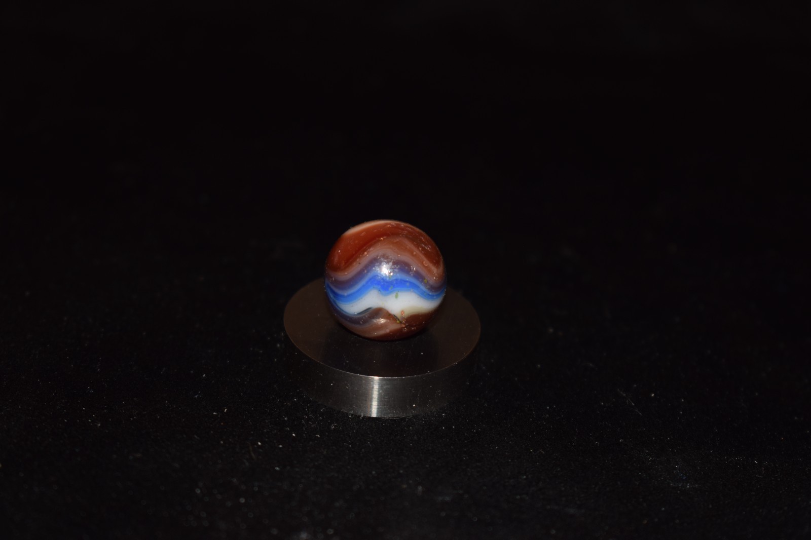 🐦⏩Sammy’s Mountain Marble Tin Lizzy Run Pixie ✨Dust Mica Size .625″ = 5/8″ MINT