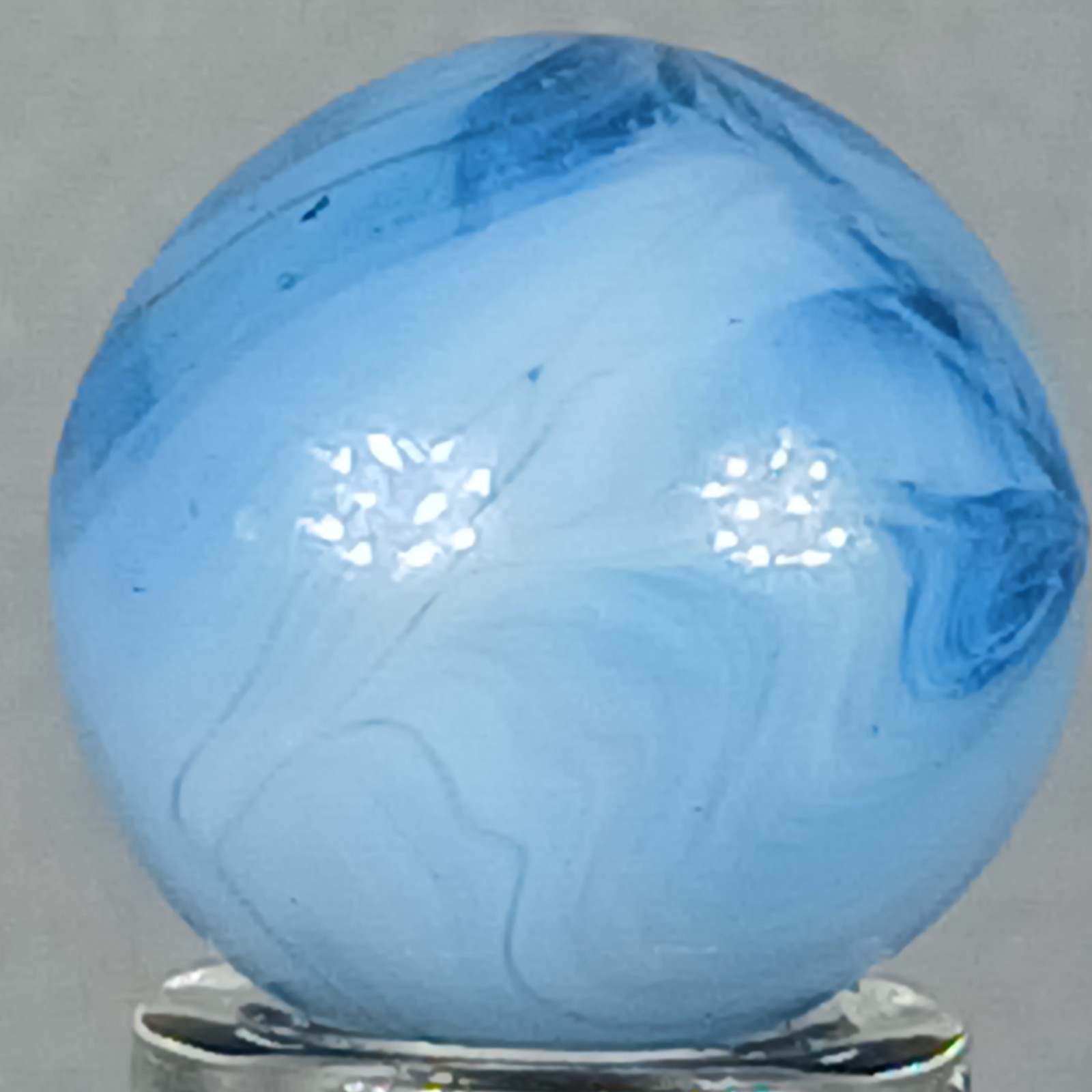 Vintage Champion Swirl Marble .61 Inches Near-Mint Condition Combined Shipping