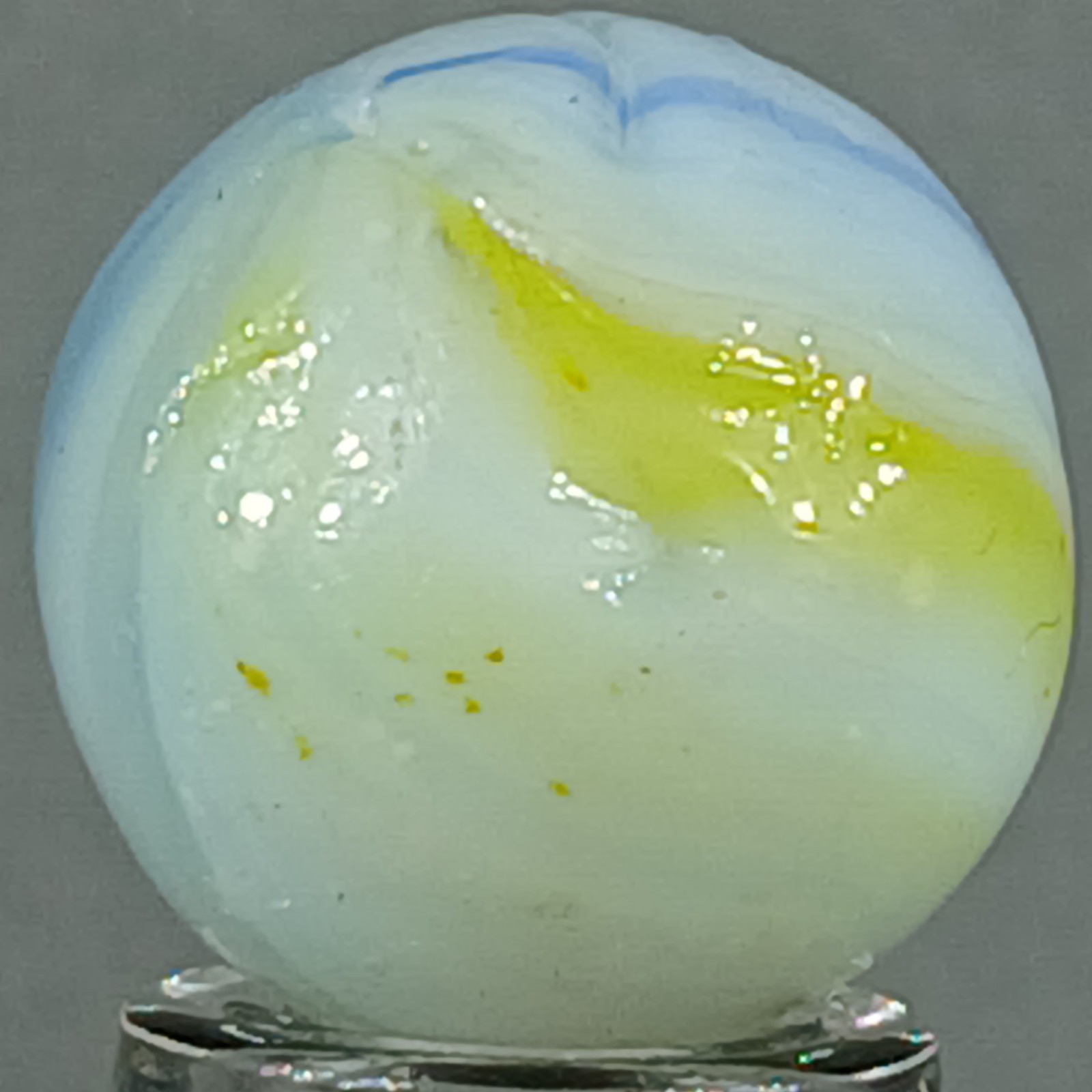 Vintage Imported Patch And Ribbon Marble .61 Inches Near-Mint Condition