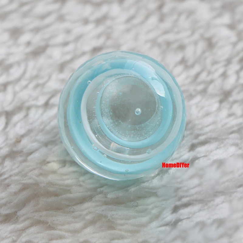 16mm Sea-Blue Glass Marbles Traditional Kid’s Toys Games Craft Decorative Balls