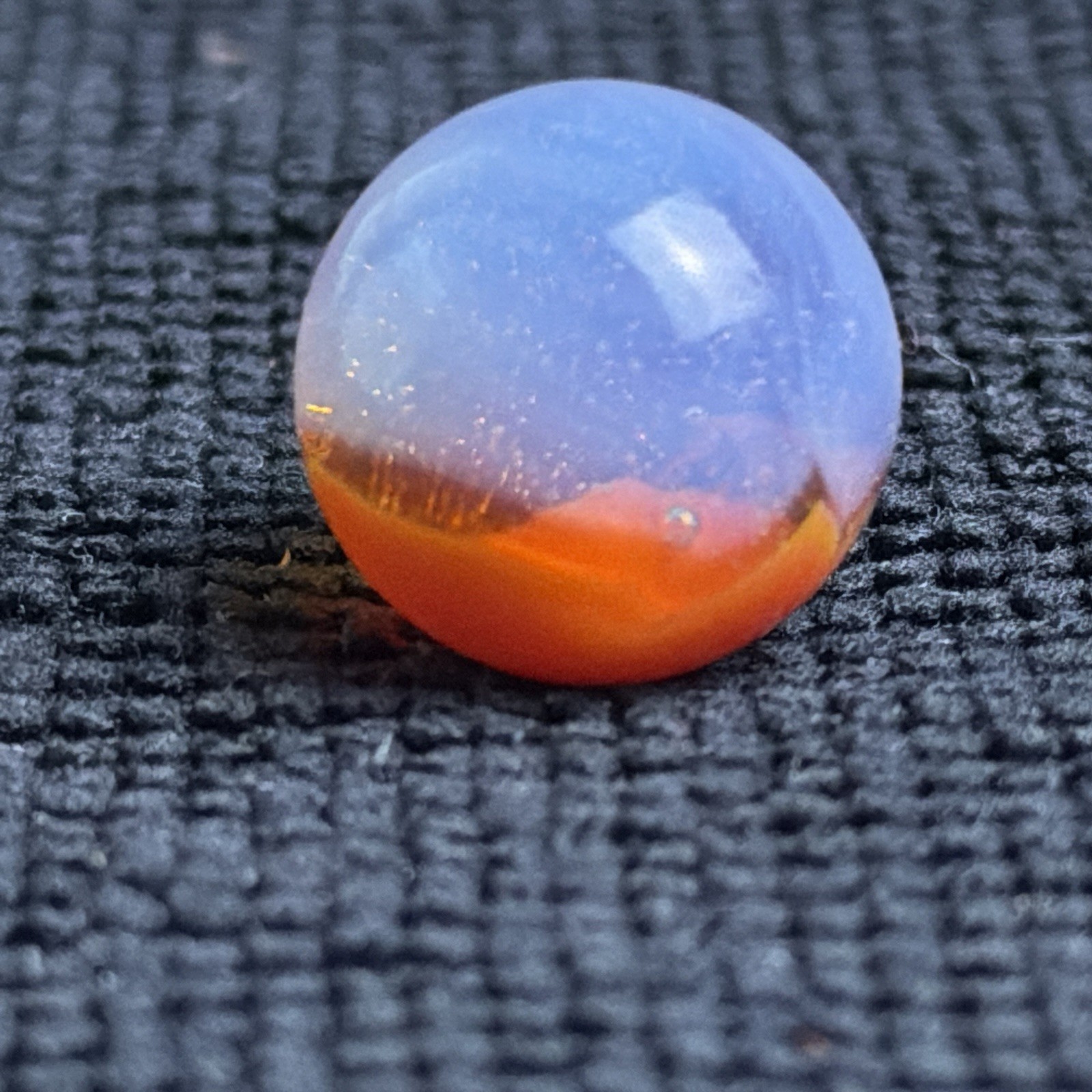 Vintage Vitro Opal Conqueror Marble .61 Inches Mint- Condition