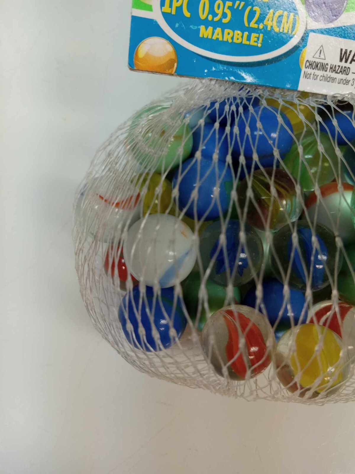 New/Sealed Toy Mendous Glass Marbles 50 Count includes 1 -0.95″ Marble kids 8+