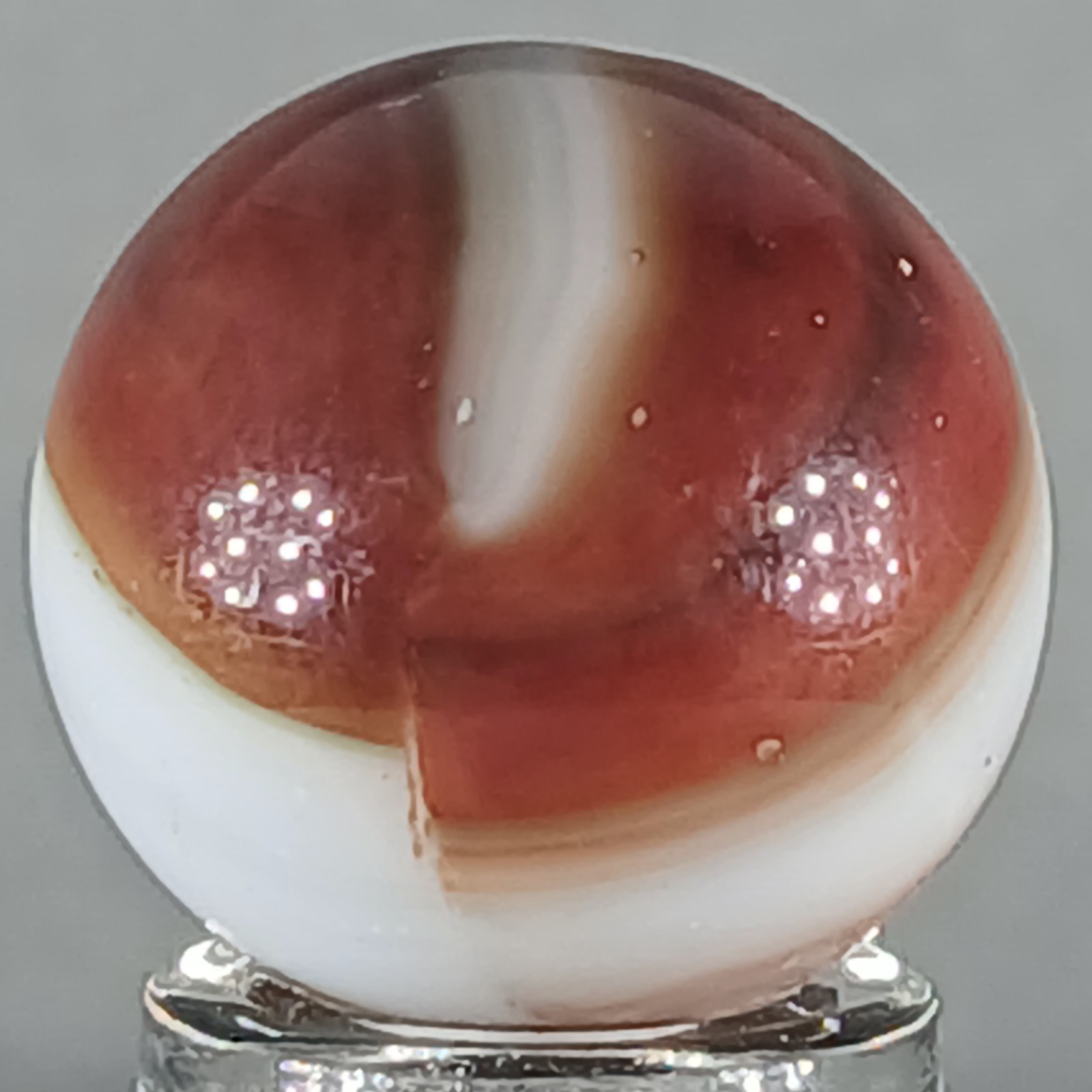 Vintage Marble King Rainbow .61 Inches Near-Mint Condition Combined Shipping
