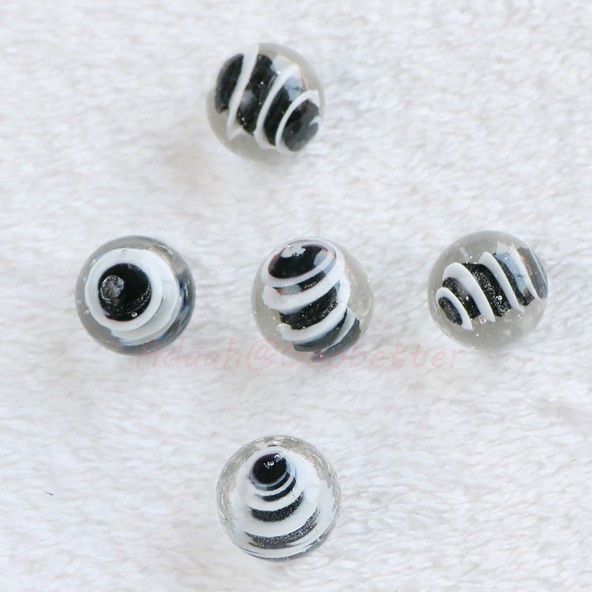 16mm 20mm Glass Ball Spiral Twist Marbles Kids Toy Game Vase Fish Tank Decor