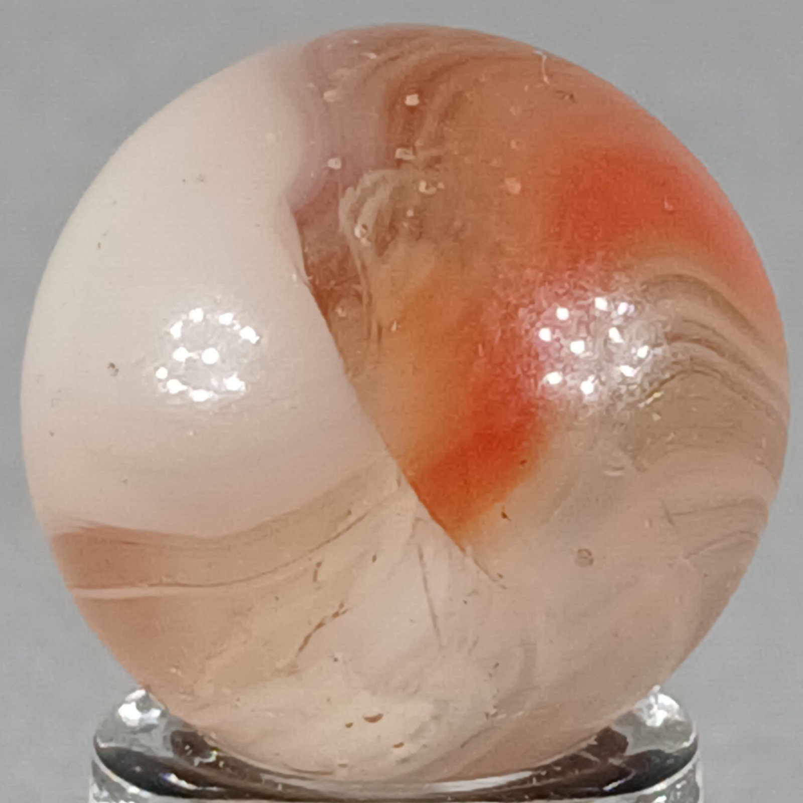 Vintage Vitro Conqueror Marble .61 Inches Near-Mint Condition Combined Shipping