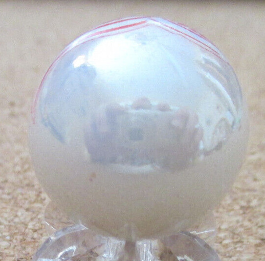 NHL: Detroit Red Wings Logo on a Pearl Jabo Marble #151 .932″ = 23.68mm