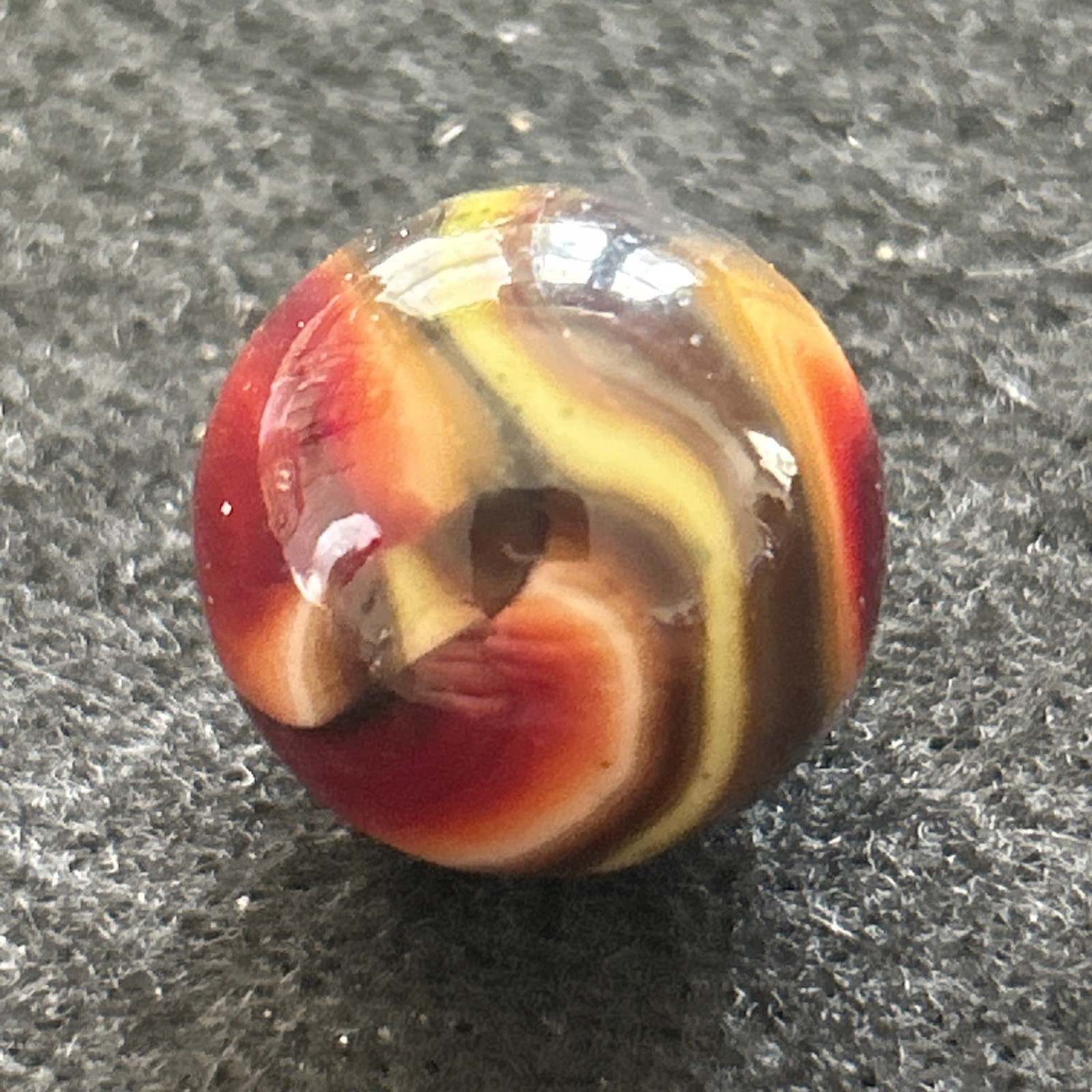 .80″-.68″ JABO/D.A.S. MARBLES LOT OF 7 SWIRLS MARLEY + More NM/NM+