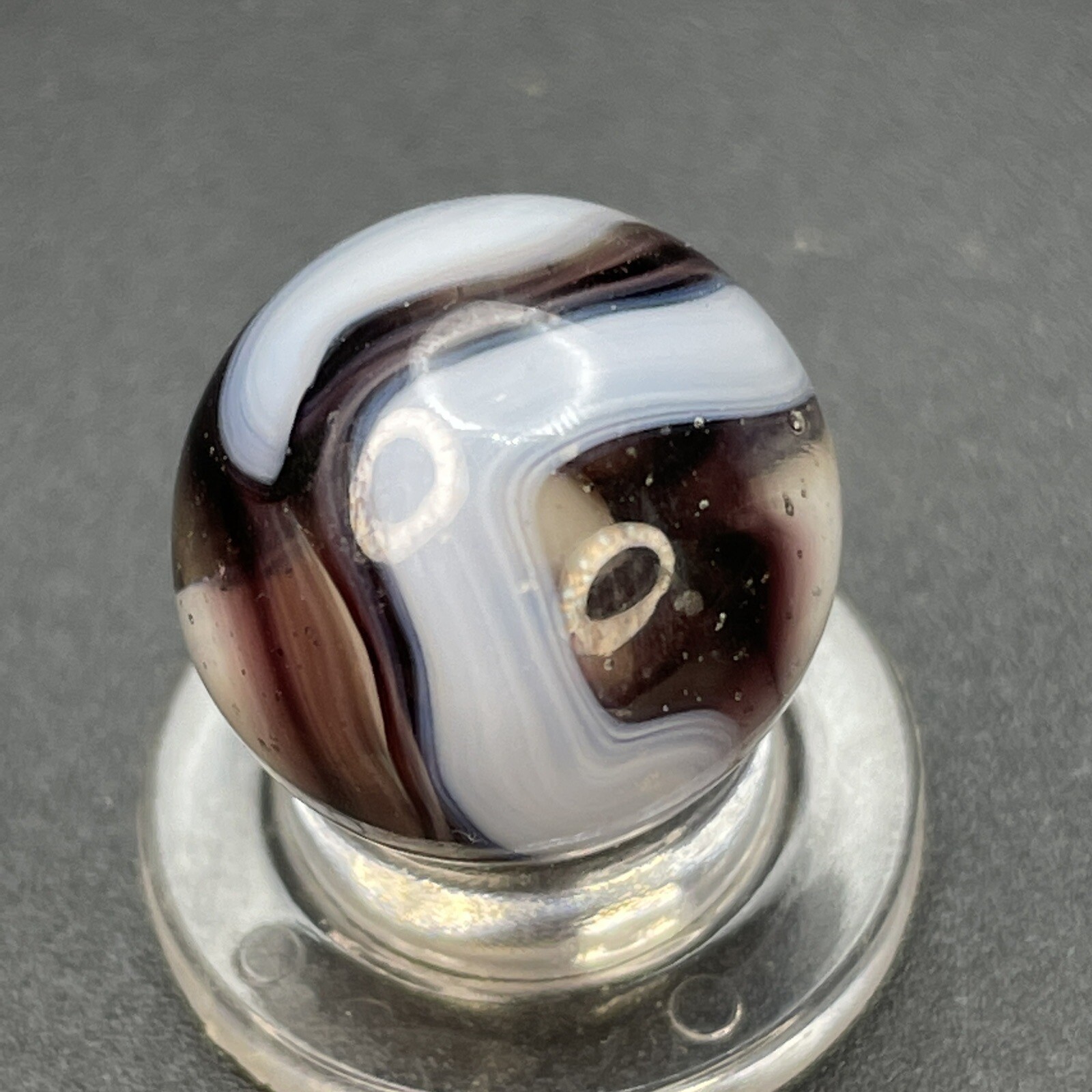 Heaton or Ravenswood Swirl Marble Other Swirl Mystery Vintage Marbles 0.551”