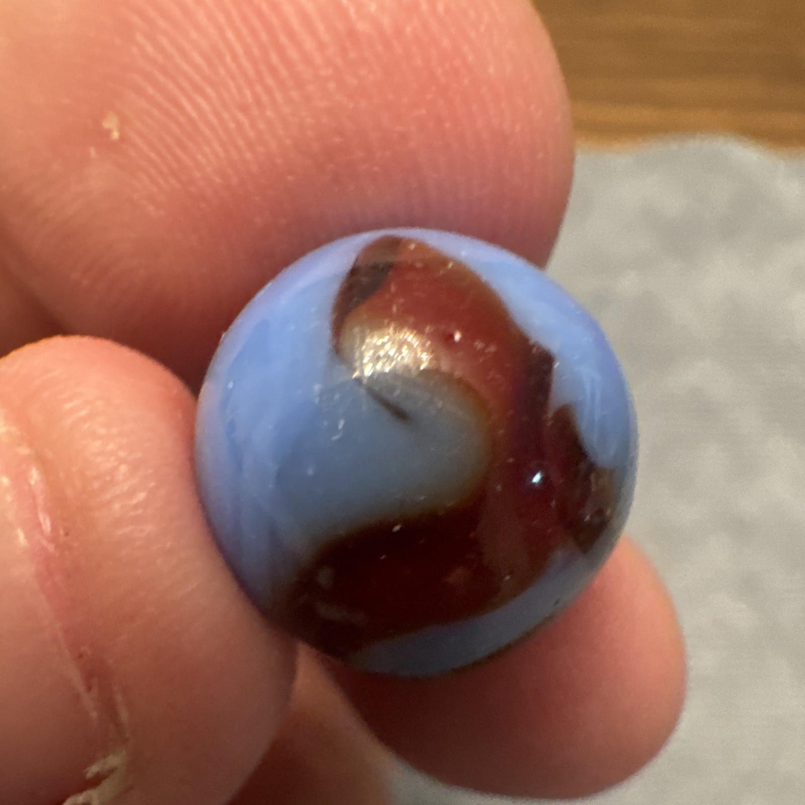 Lot Of Vintage 1940’s 50s Swirl Cat Eye Glass Marbles