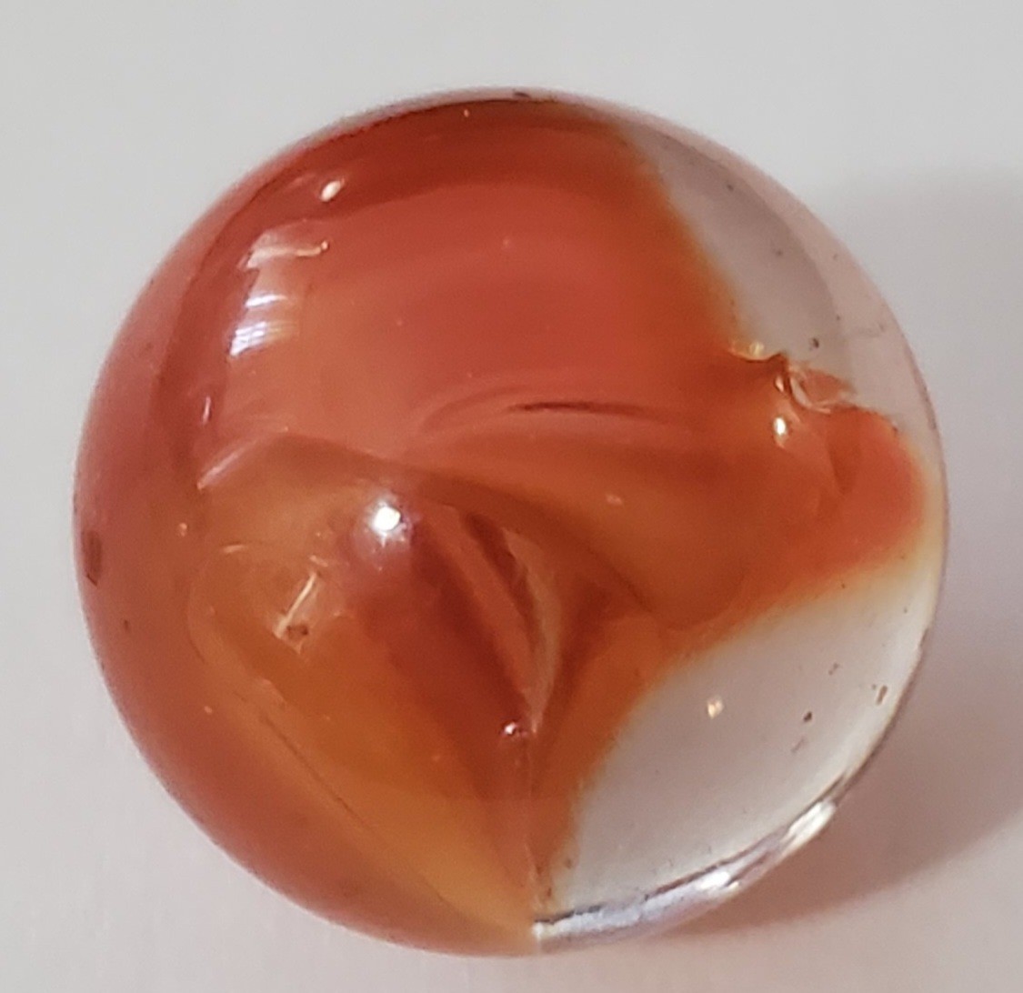 Vintage Hand-Blown Glass Swirl Marble GORGEOUS