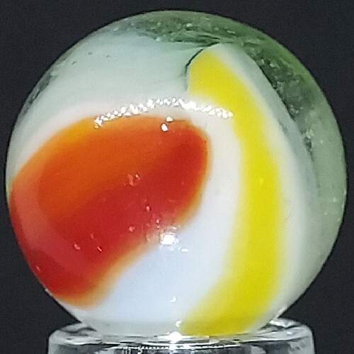 Vintage Vitro Patch Marble 5/8 Inch Size Mint Condition