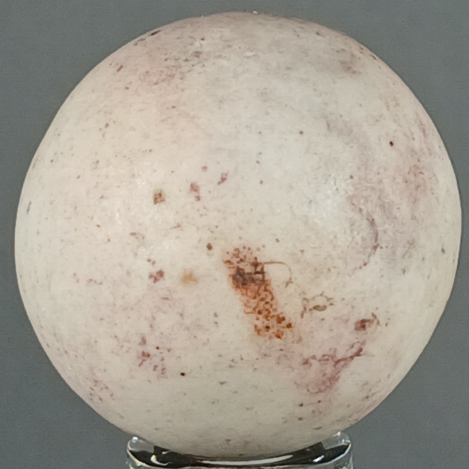 Large Vintage Clay Marble .95 Inches Near-Mint Condition Combined Shipping