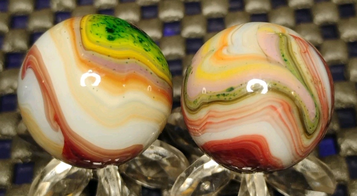 .77″-.74″ D.A.S. MARBLES ALLEY SILVERBACK LOT X2 NM