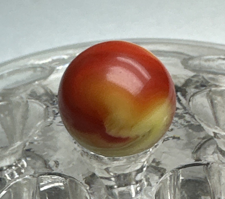 195 Akro Agate Prize Name Vintage Marble! Mint .650”